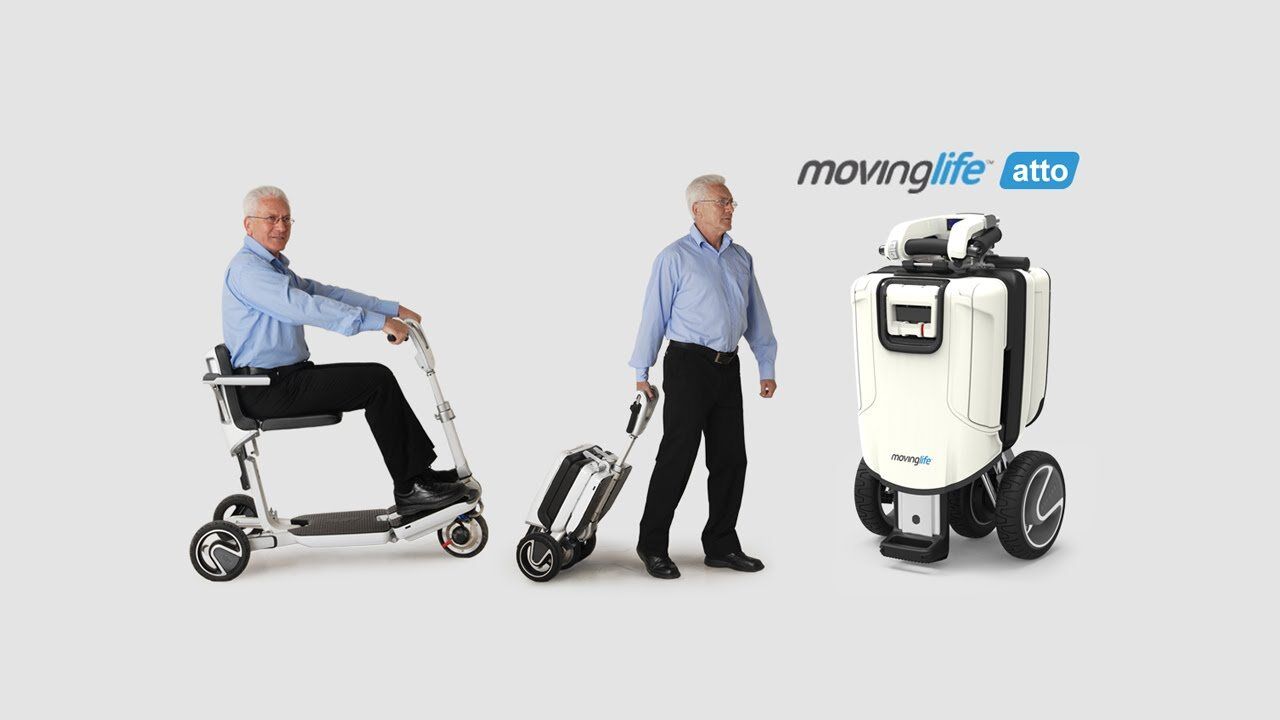 Electric Folding Lightweight High Range Scooter