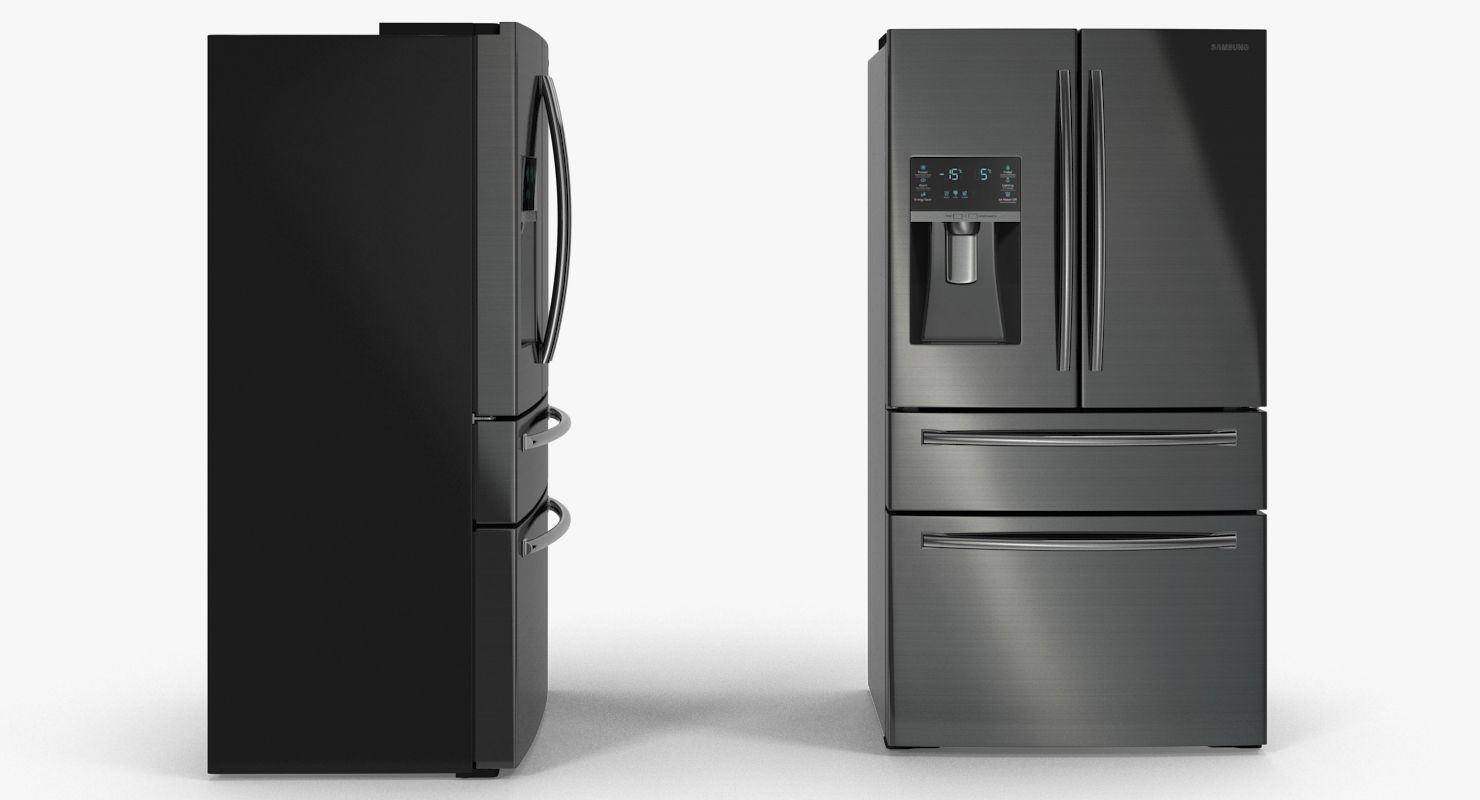 Samsung 4 Door Refrigerator with FlexZone Drawer Steel