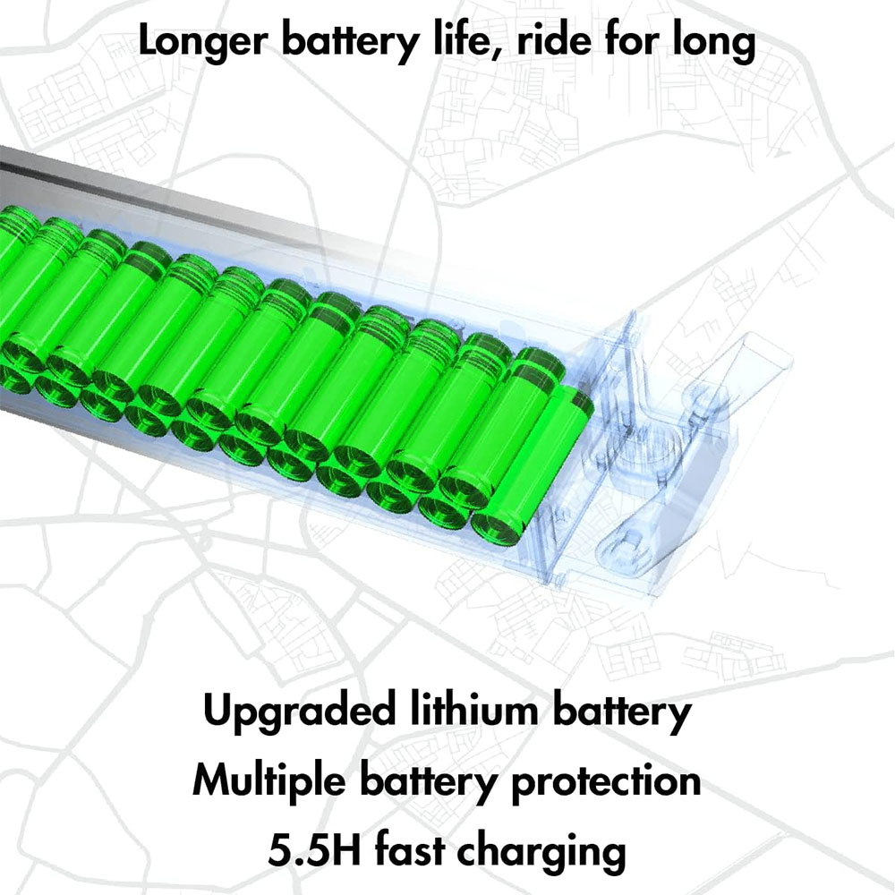 OKAI EA10 Electric Scooter with Seat for Adults