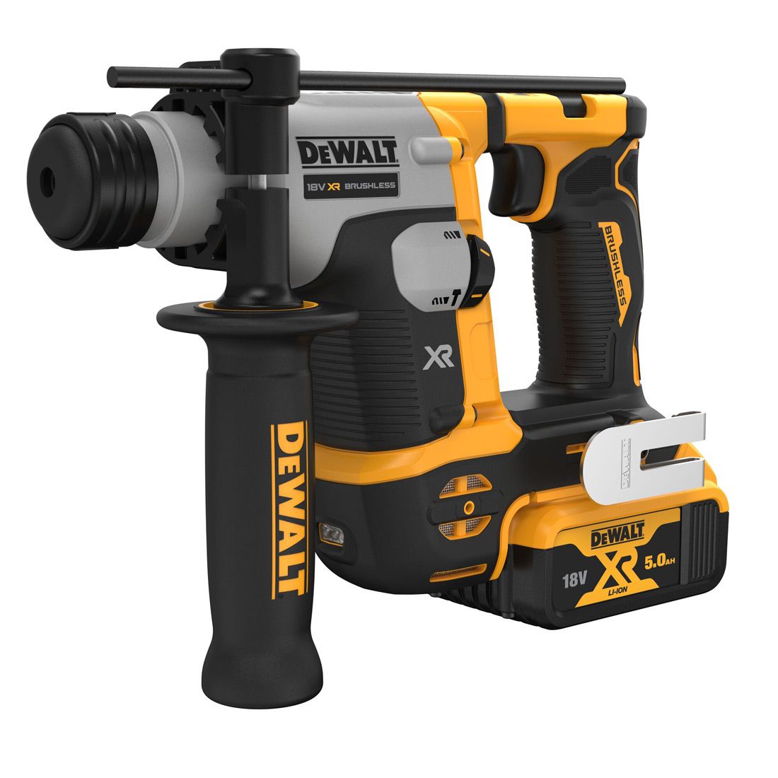 DEWALT DCH172P2-GB 18V XR BRUSHLESS 16MM SDS+ PLUS ROTARY HAMMER DRILL INC 2X 5.0AH BATTS