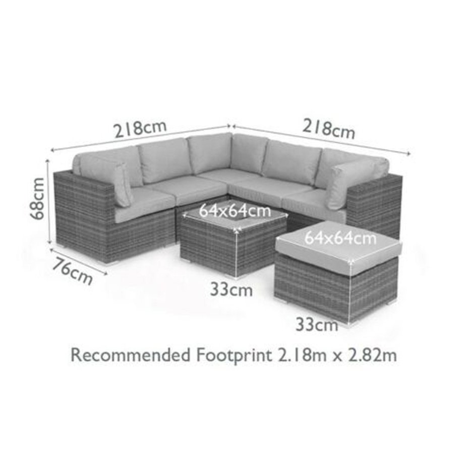 LONDON CORNER GROUP - WITH ICE BUCKET COFFEE TABLE