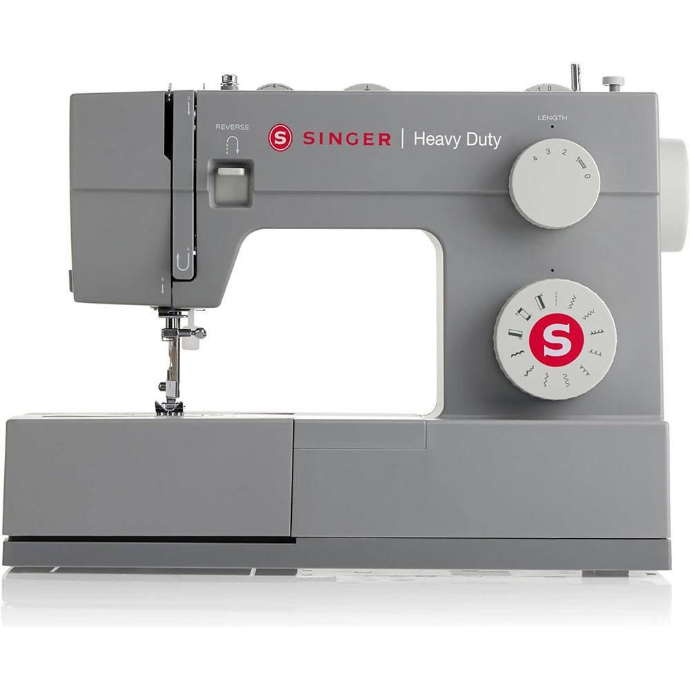 SINGER | Heavy Duty 4411 Sewing Machine with 11 Built-In Stitches, & Black Carrying Case