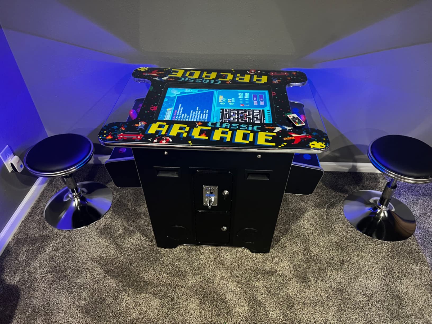 Top Us Video Arcades Full Size Commercial Grade Cocktail Arcade Machine