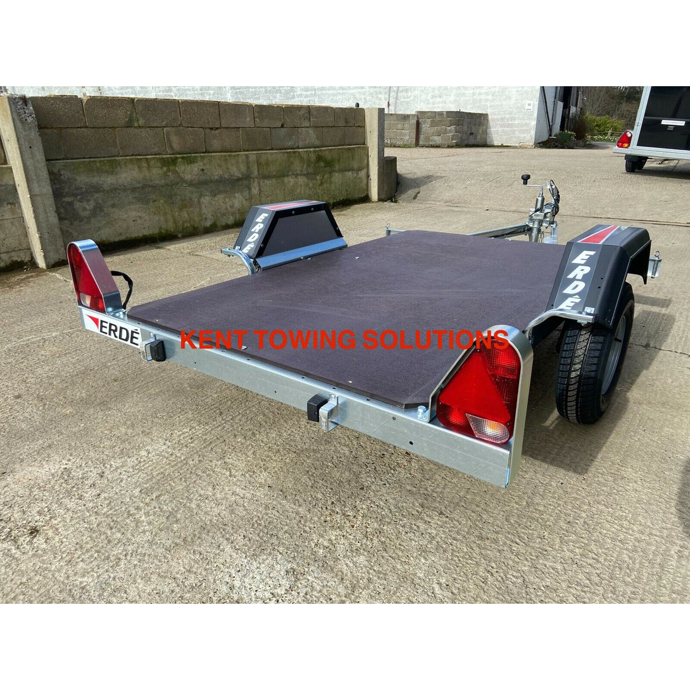 New Elder CH451 Trailer with Flat Floor ✅ Multipurpose Trailer + Wooden Floor