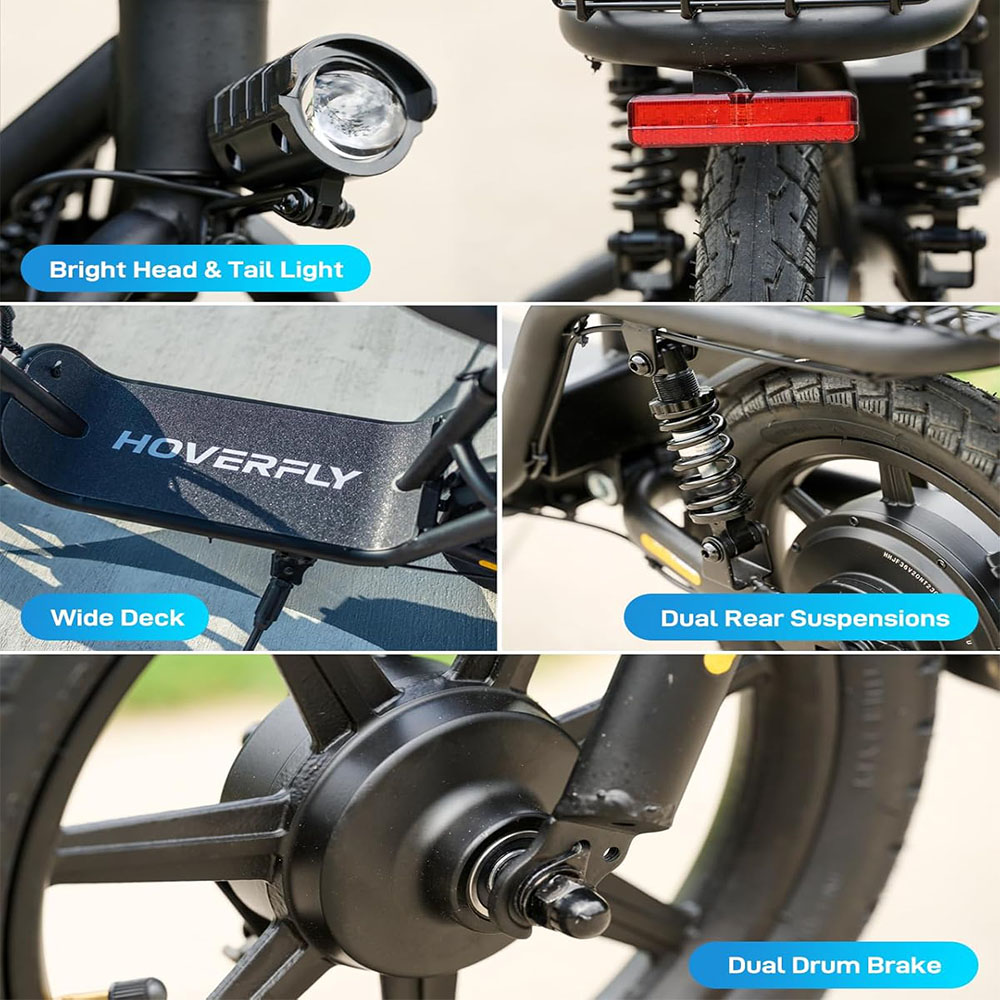 Hoverfly Z5 Electric Scooter with Seat