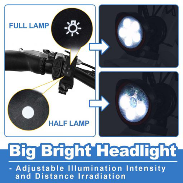 Addmotor Motan Electric Tricycle Adult, 750W 48V 17.5Ah Removable Battery, 20 Inch Fat Tire 3 Wheel Fat Tire Electric Bike, M-360 Electric Tricycle 350 lbs Carry Back Basket and Bag