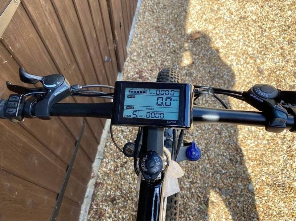 Electric bike Big Cat 26 inch wheel e bike 1000W rear hub brushless brand new