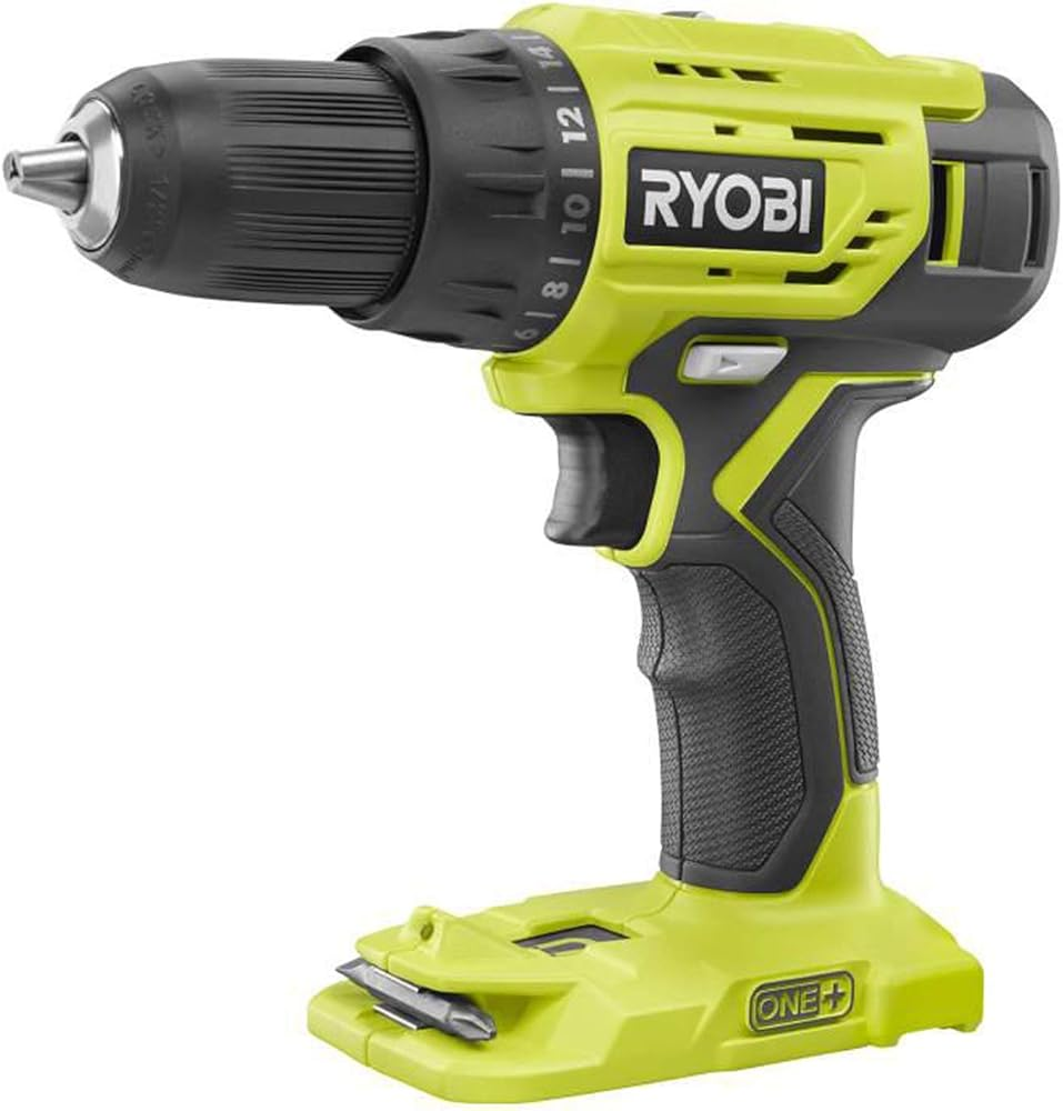 RYOBI P1819 18V Combo Kit: Drill, Impact Driver, Saw, Multi-Tool, Worklight, Batteries, Charger & Bag